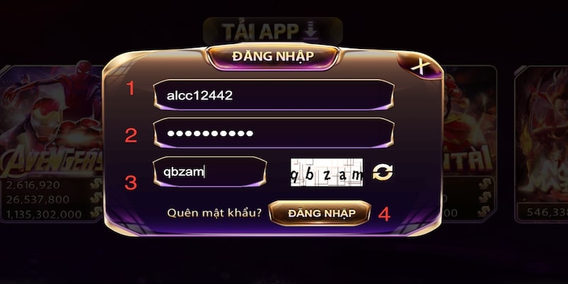 Kiểm tra thông tin và nhấn “đăng nhập Dwin”