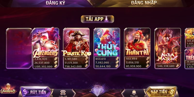 Mở trang chủ của cổng game để đăng nhập Dwin