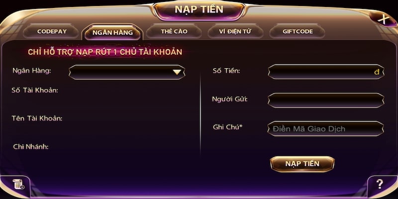Nạp tiền thành công nhận khuyến mãi Dwin
